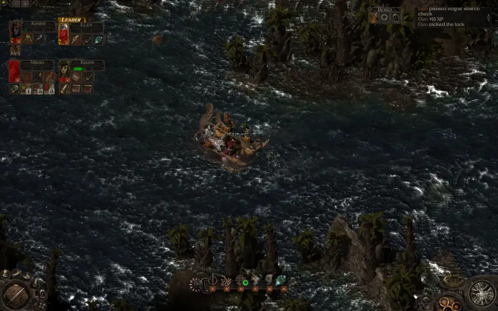 Getting a boat in Banquet for Fools