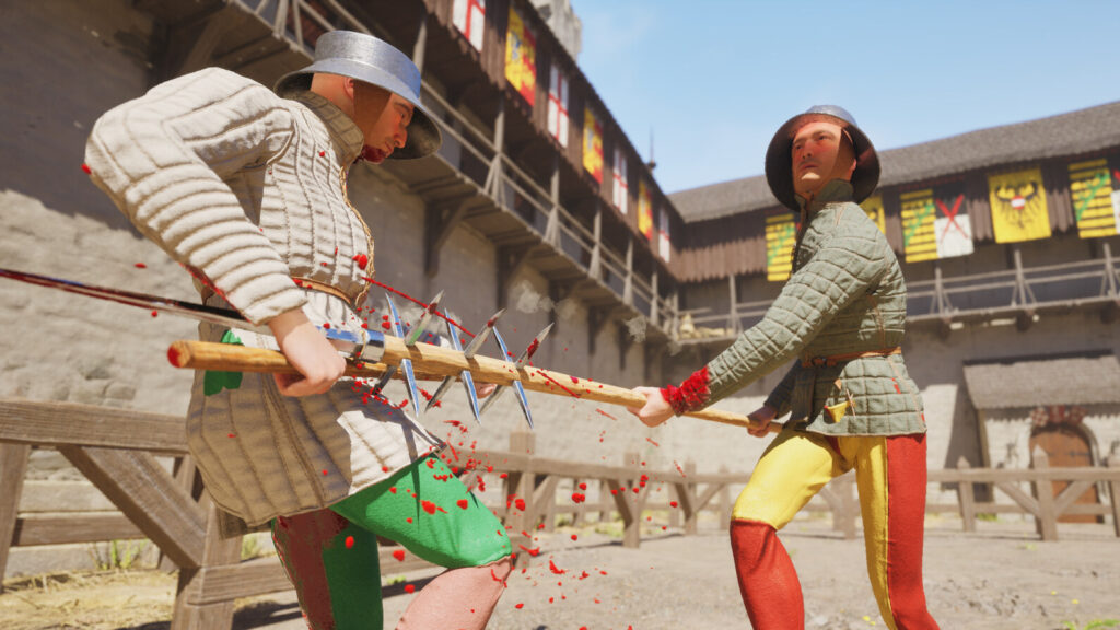 Medieval combat in Half Sword