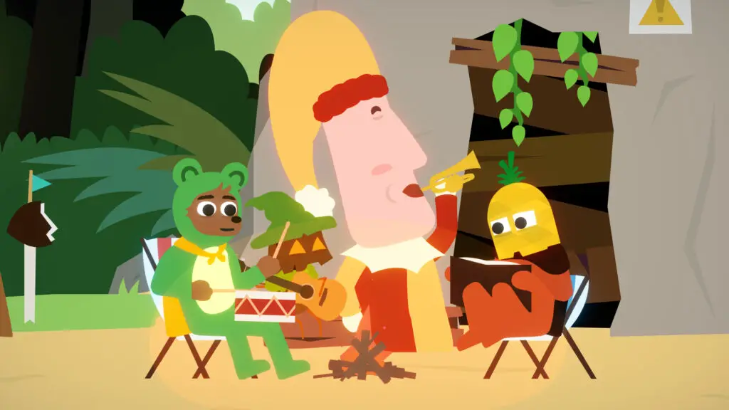 Retro arcade machines in a neon mall