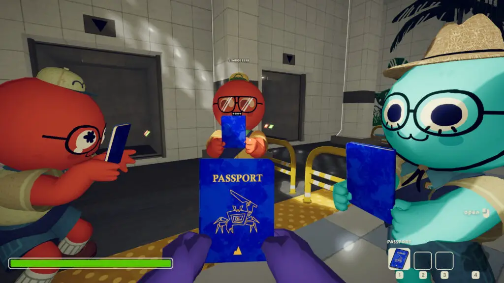 Scenic landscape view of the game Peak