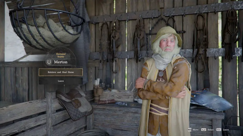 Stable interface in Crimson Desert