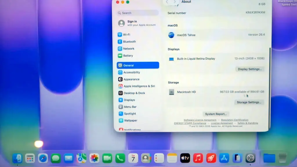The MacBook Neo internal board after a successful chip replacement