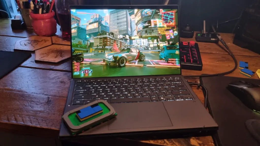 An Intel Core Ultra Series 3 gaming laptop featuring Panther Lake architecture