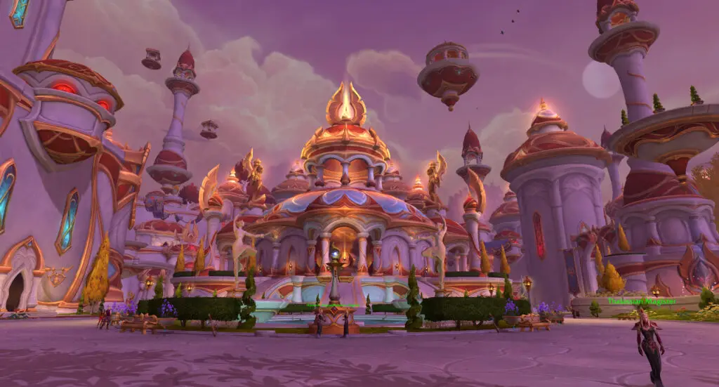 Silvermoon City Revamp in World of Warcraft Midnight