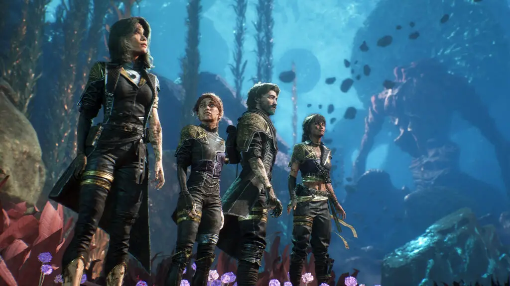 Protagonists Gustave, Lune, and Maelle from the upcoming RPG Clair Obscur: Expedition 33