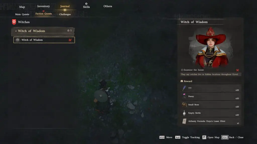 Crimson Desert Abyss Gears - Witch faction quest