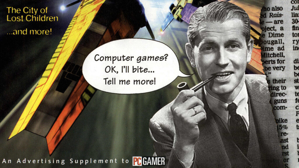 PC Gamer Sony Interactive ad: Computer games okay I'd bite