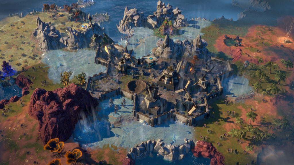 Endless Legend 2 gameplay view highlighting terrain textures and biomes