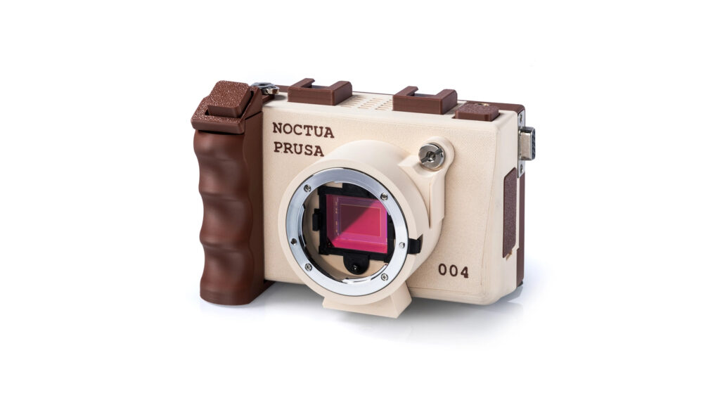 The CAIM1 anti-AI camera, with a Noctua fan inside.