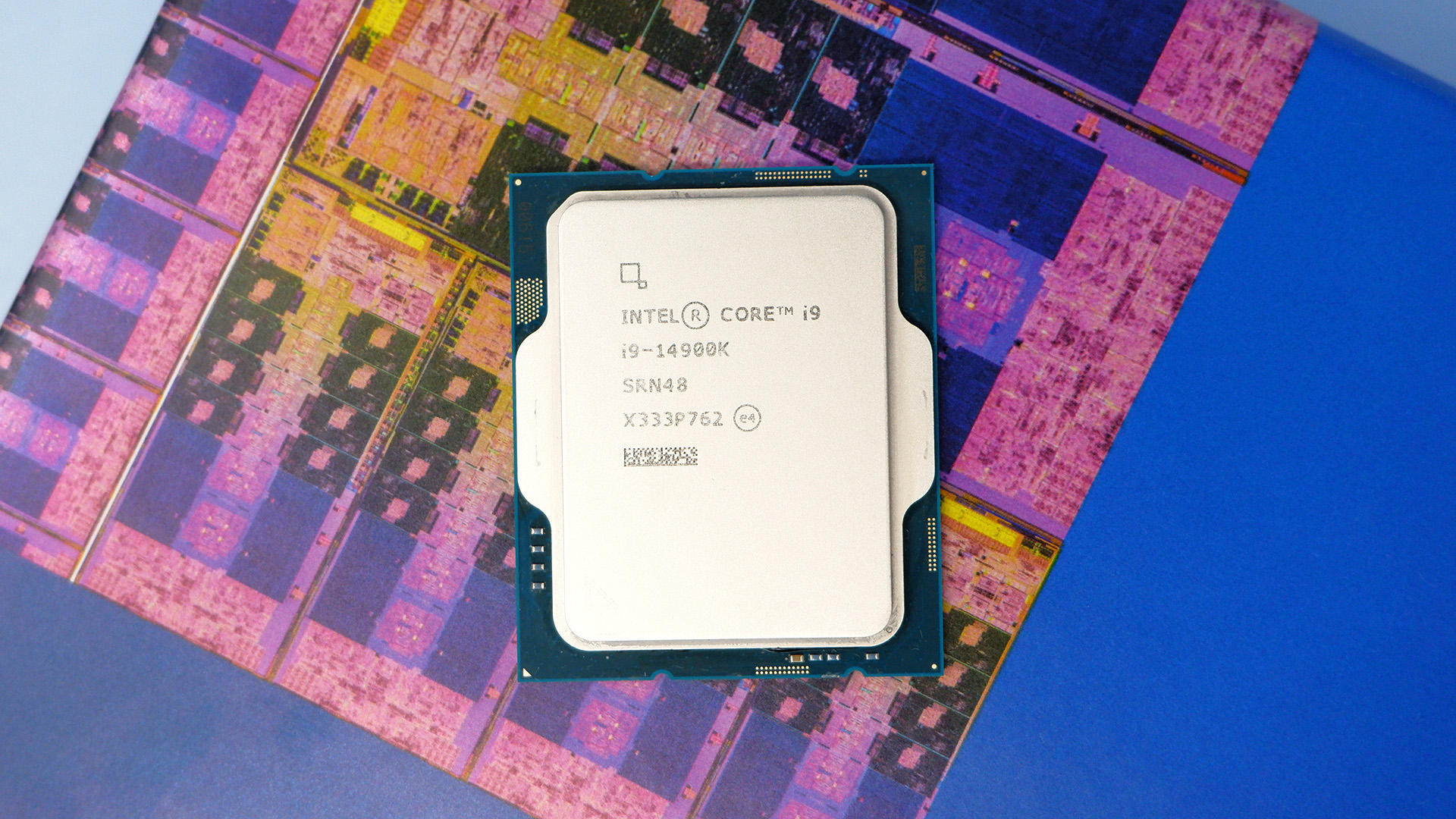 Intel Core i9 14900K CPU highlighting the advanced cache technology for gaming performance.